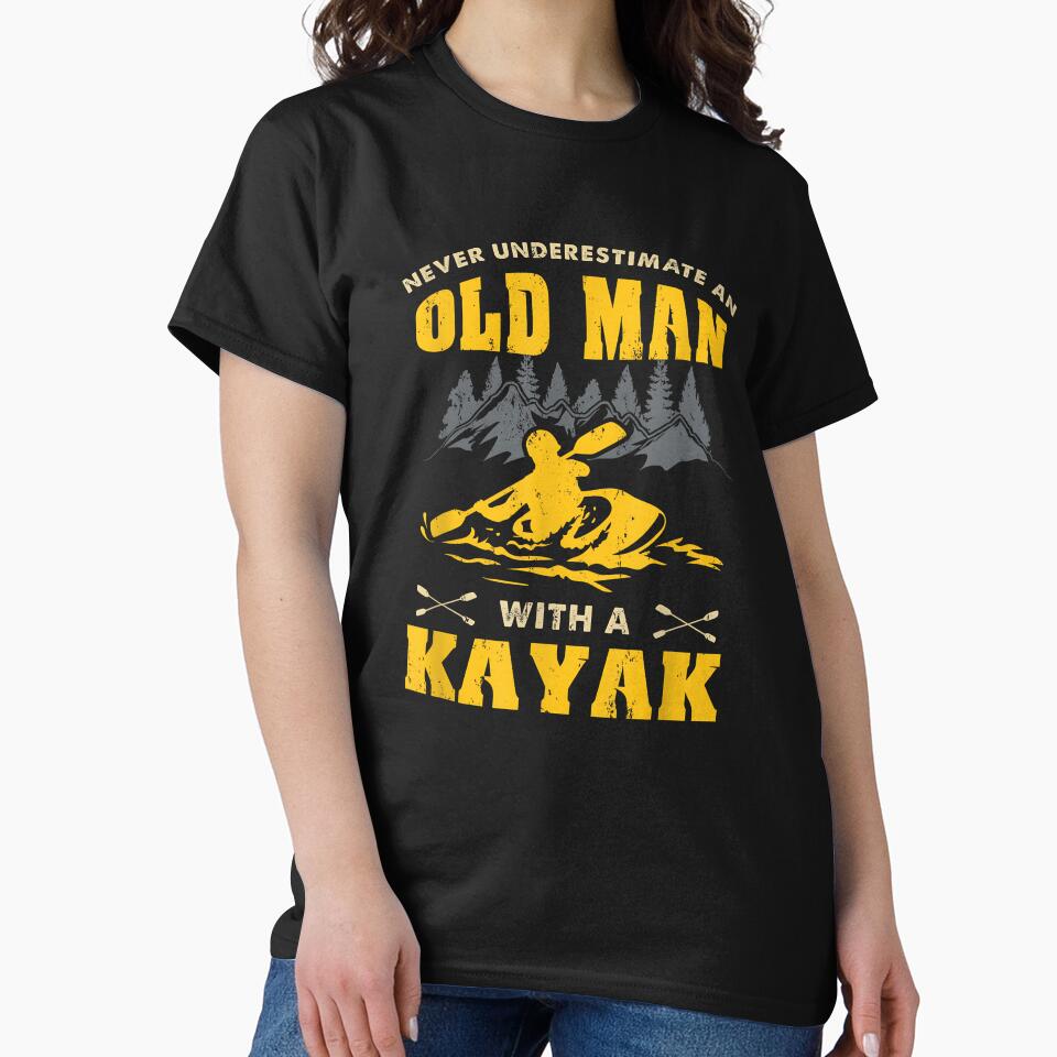 Never Underestimate An Old Man With A Kayak by Cheesymatiion