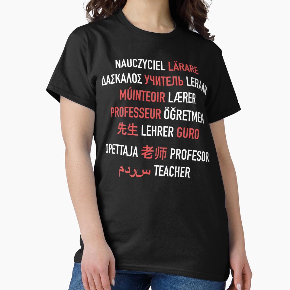 Teacher in Different Languages by isstgeschichte