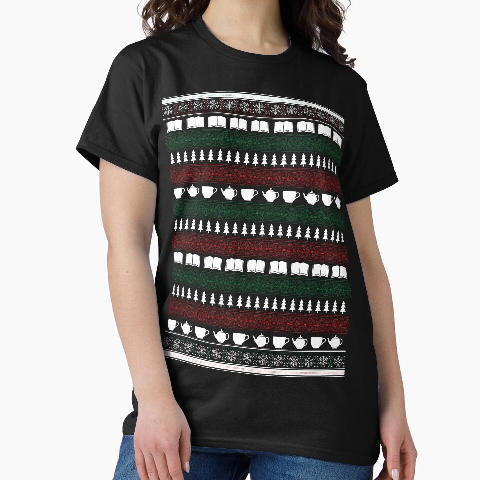 Ugly Bookish Christmas Sweater by Tomb & Tome