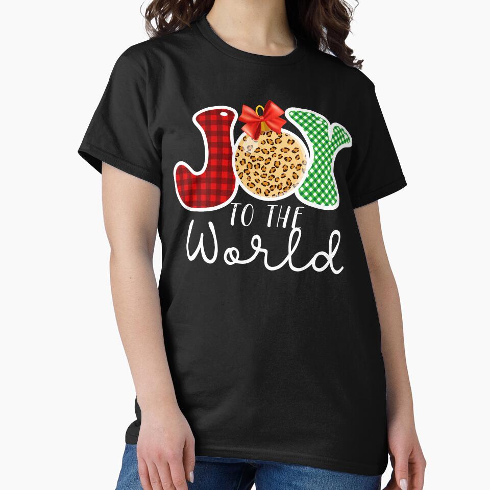 Funny Super Cute JOY to the World by donvector