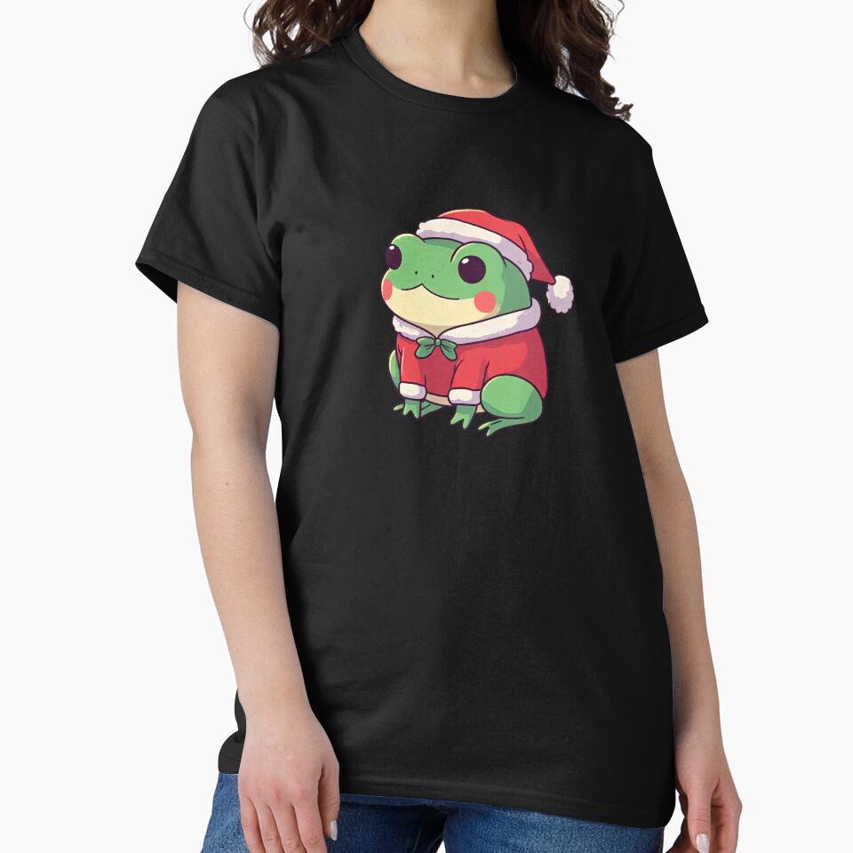 Cute Christmas Frog Santa by KAI-Studio