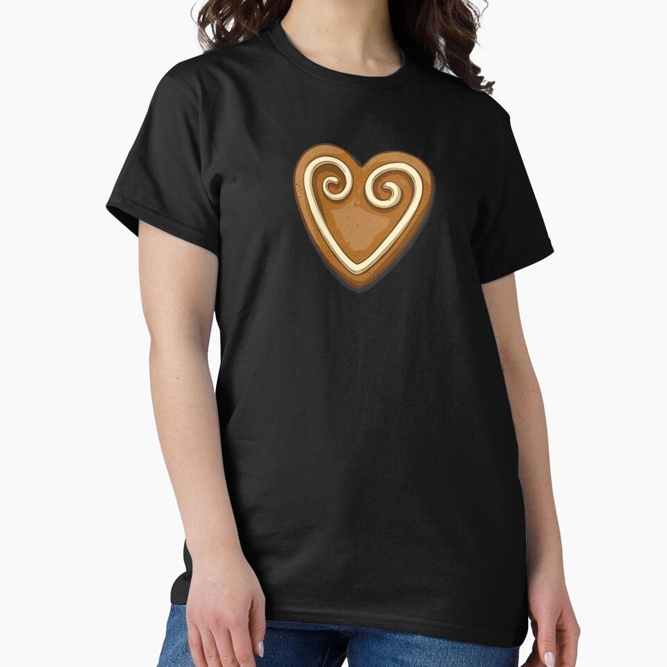 Christmas Gingerbread Heart Cookie by rocketdandy