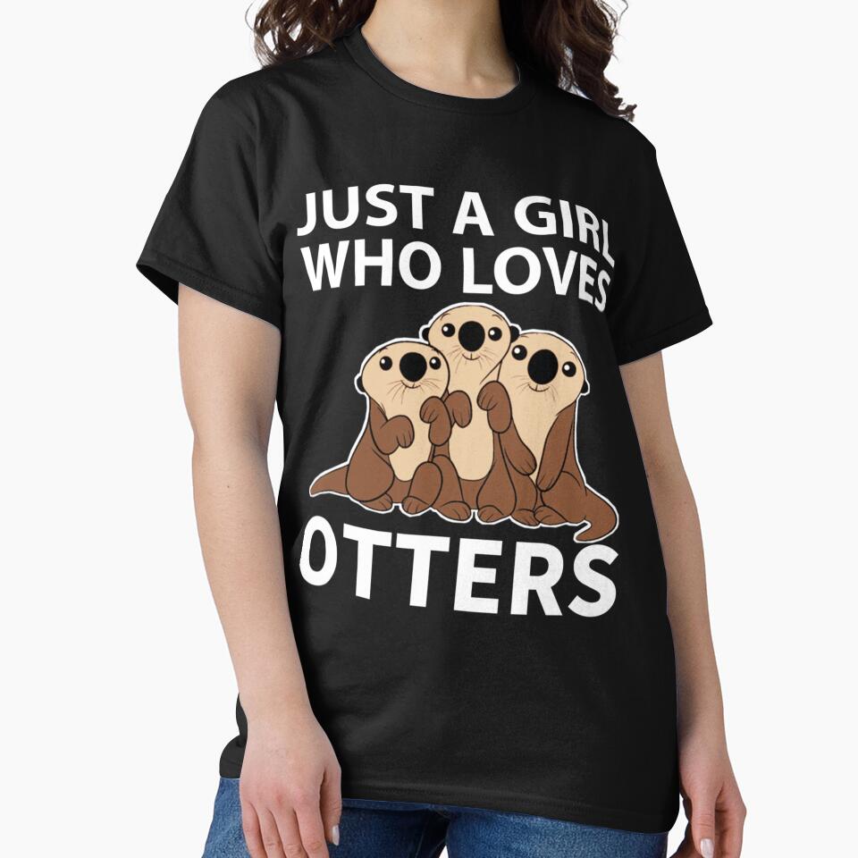 Cute Otter, Just A Girl Who Loves Otters by TheOddityzz