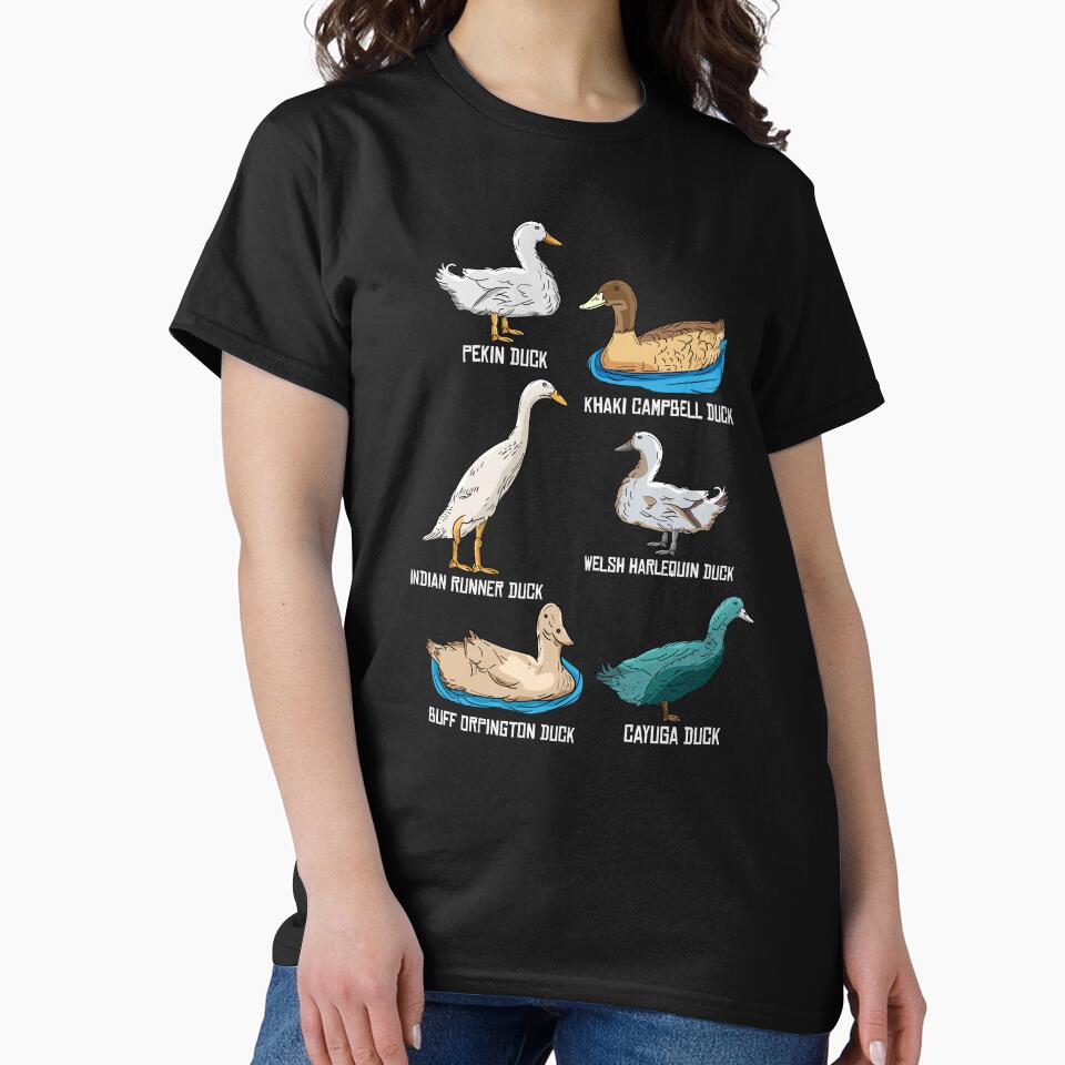 Duck Breeds Gift Men Peking Duck Lover Ducks by DSWShirts