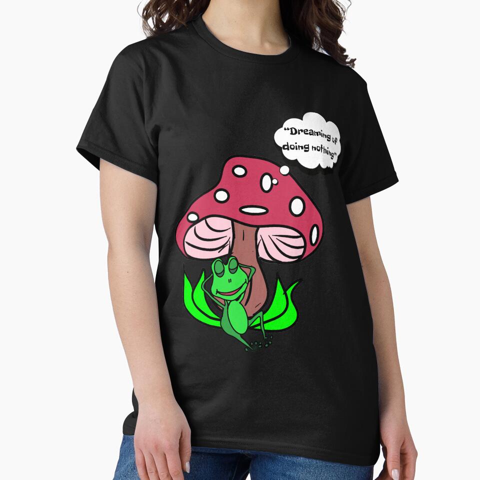 Cute sleeping frog - Dream of doing nothing by MargoMalej