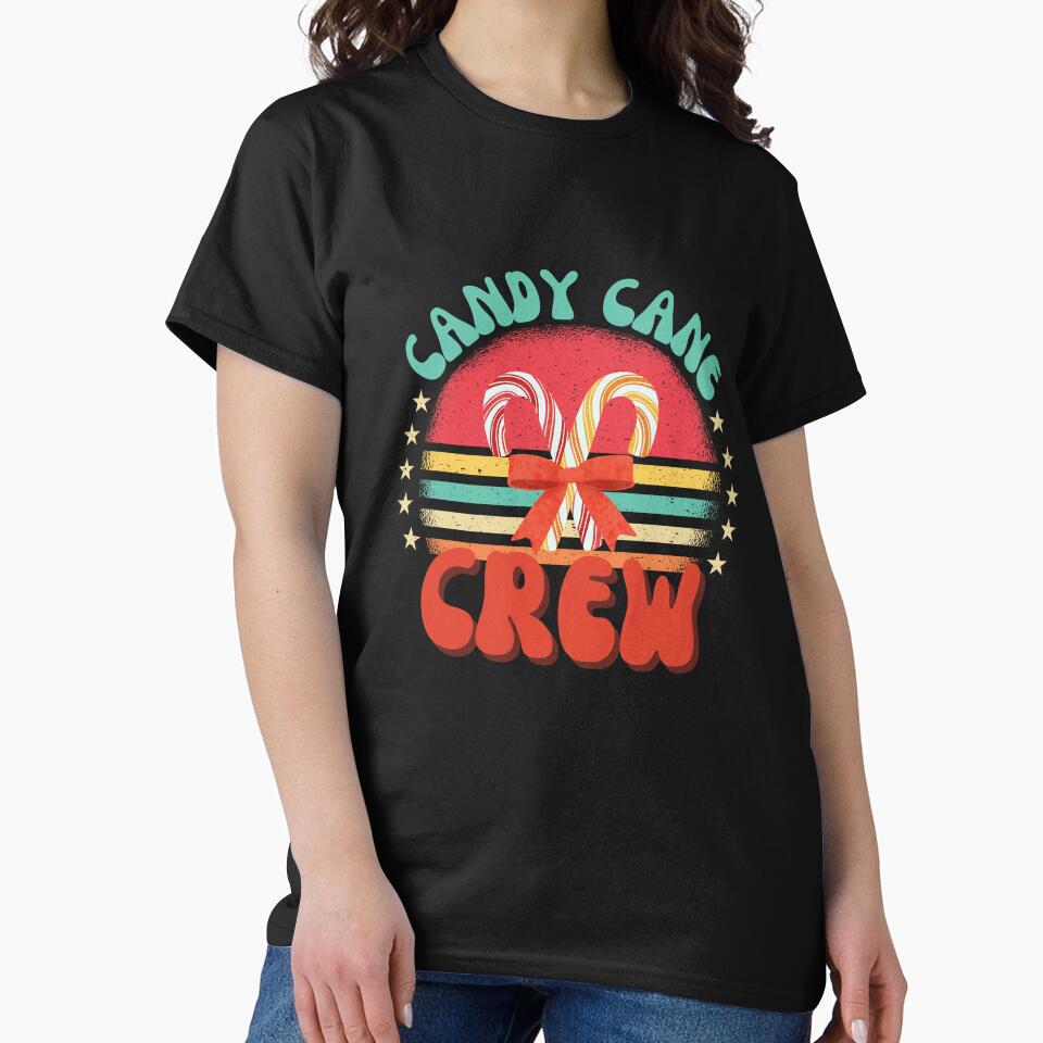 Candy Cane Crew Retro by Arinassart