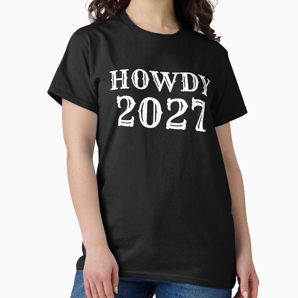Howdy 2027 funny 2027 NYE New year's eve party western by snowry