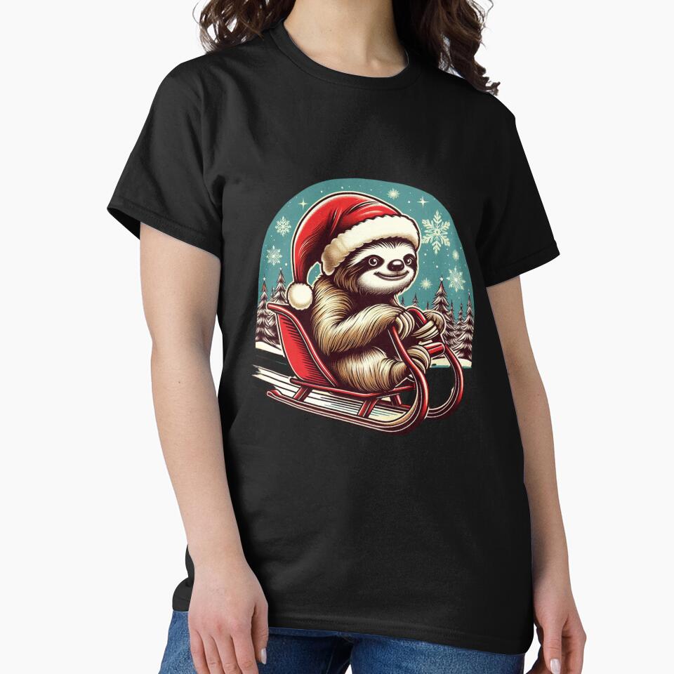 Christmas Sled Sloth by Jaro90