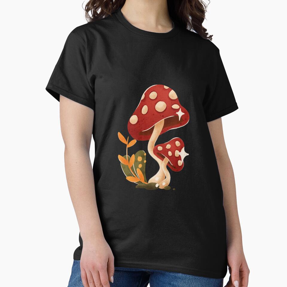 Whimsical Twisted Mushrooms by bibyfantie