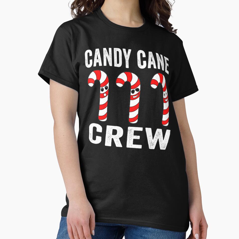 Christmas Candy Cane Crew Funny Christmas Candy Cane Pajamas by keithldavis
