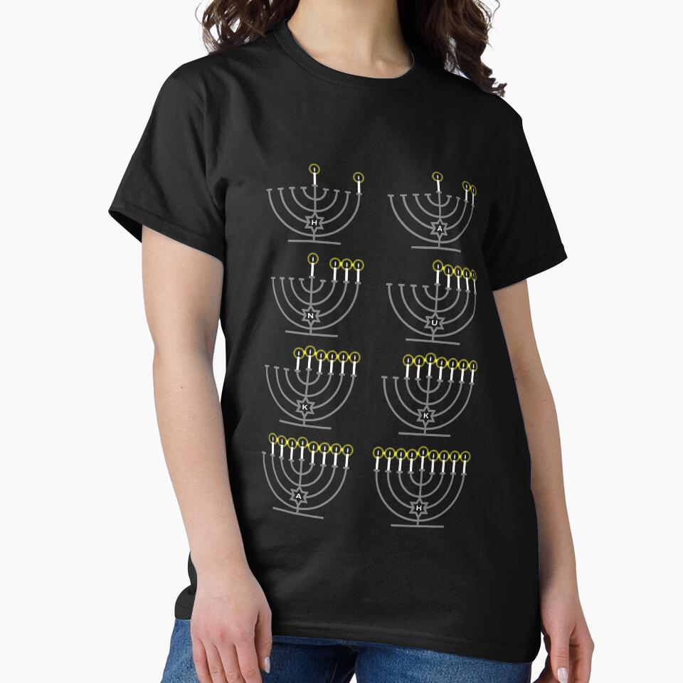 Eight Hanukkah Hanukkiyahs by SanfordStudio