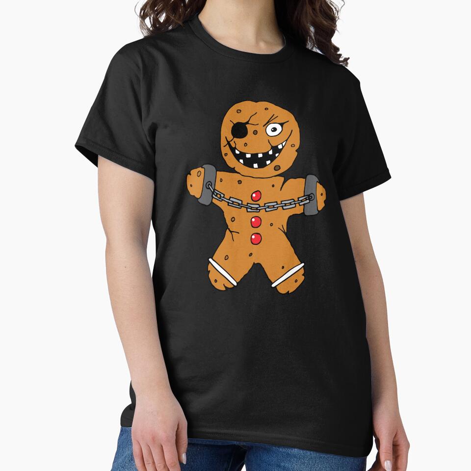 Creepy Christmas Gingerbread Man Chains by HotHibiscus