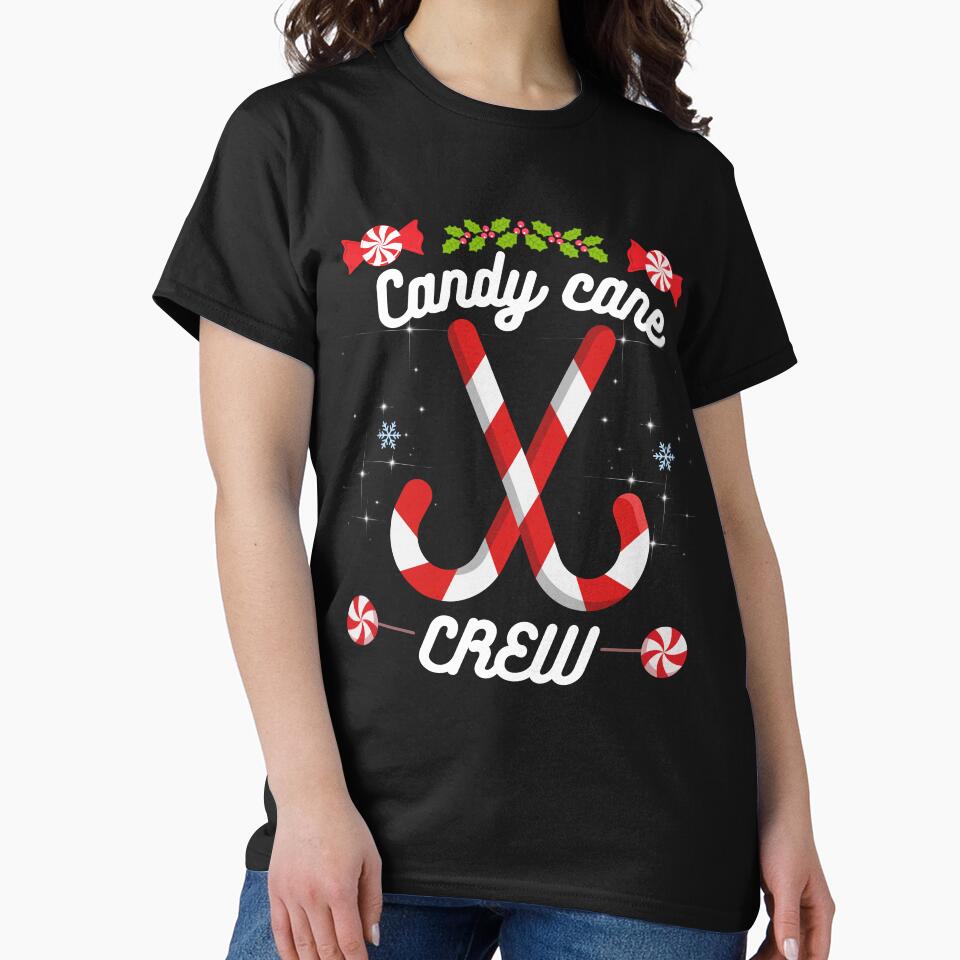 Matching Family Christmas Pajamas  Candy Cane Crew by Pixie-agenca