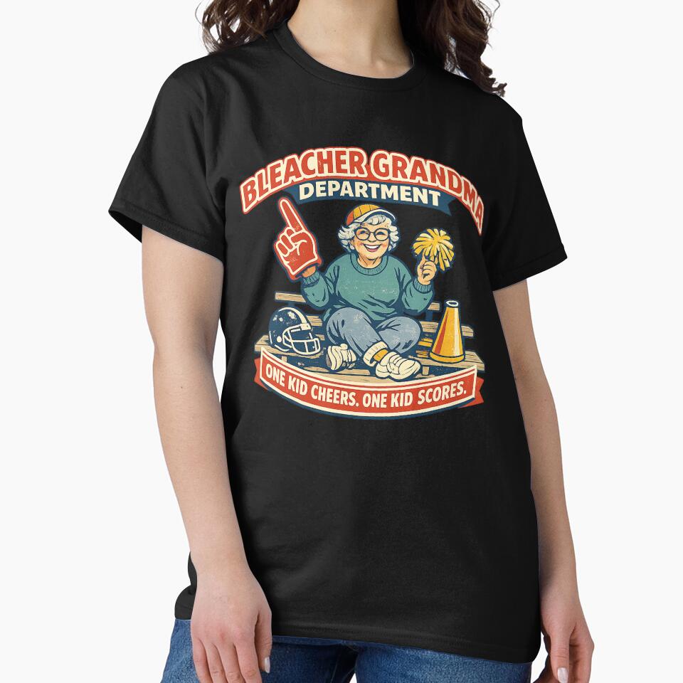 Bleacher Grandma Department – Football & Cheer Grandma by Concrete Coffee Studio