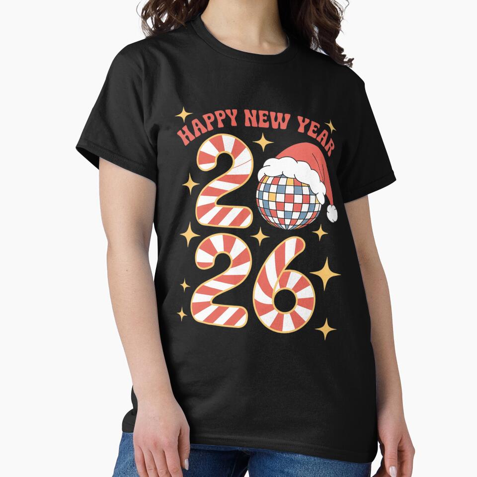 Disco Ball Happy New Year 2026 Christmas Xmas by SIGORDESIGN