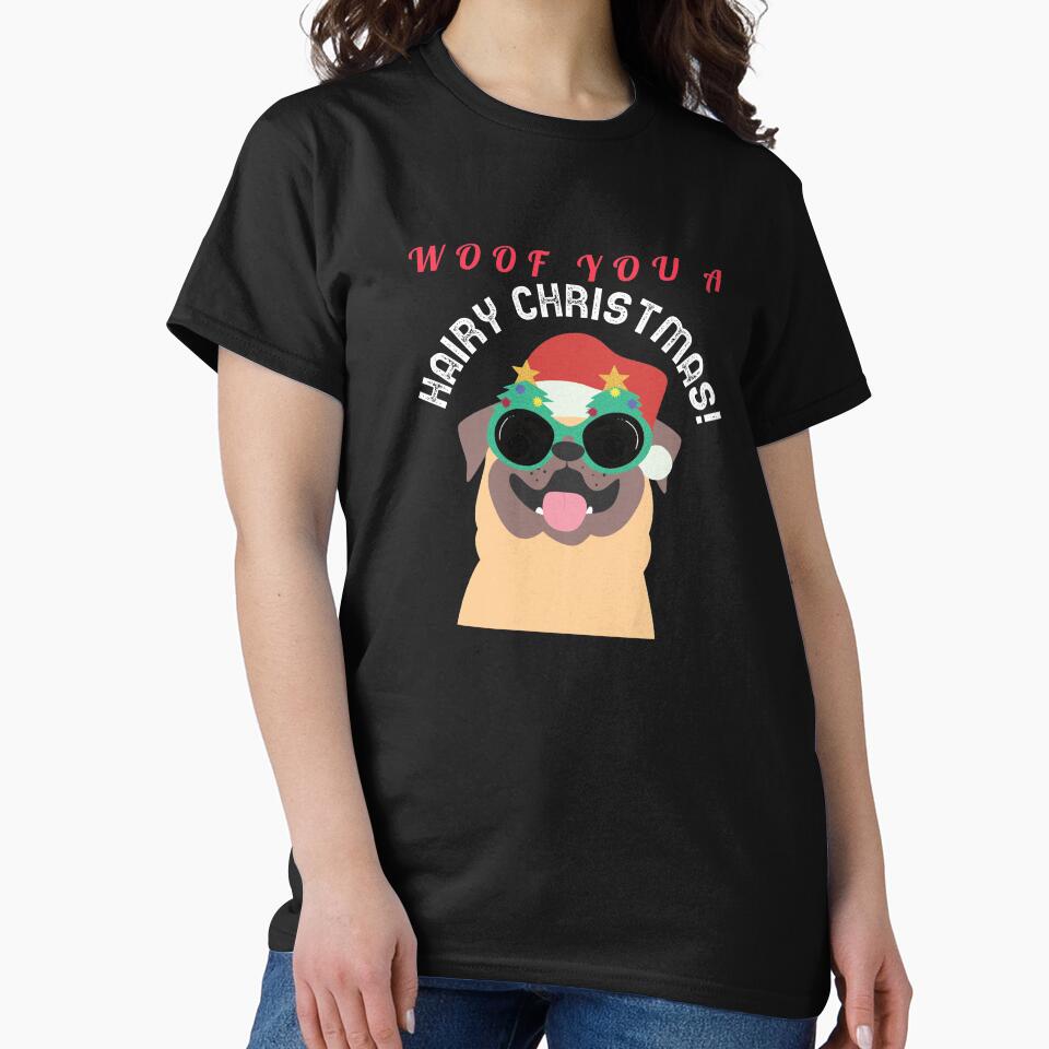 We woof you a Hairy Christmas by Happy-PrintZ