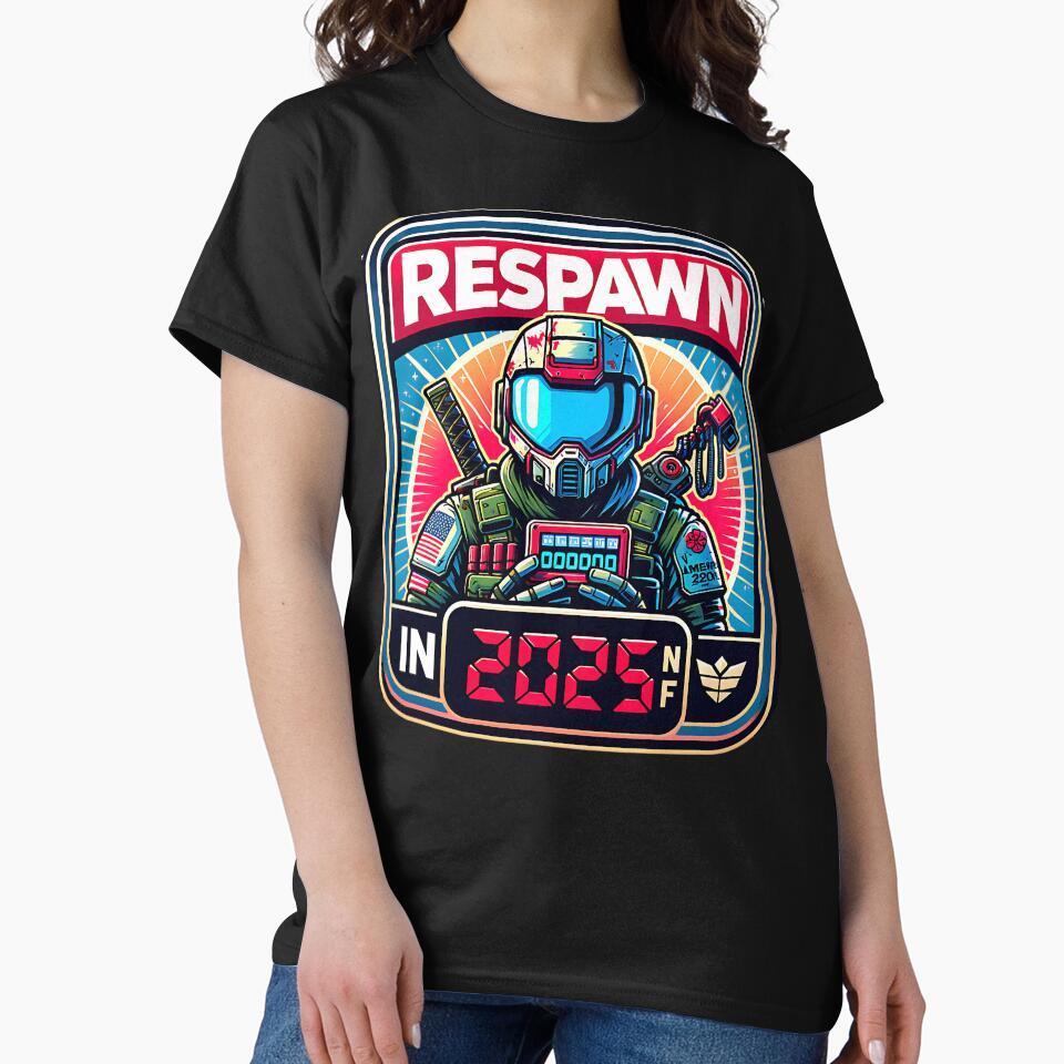 Respawn in 2025 – Gamer Countdown Design by NSB-Design