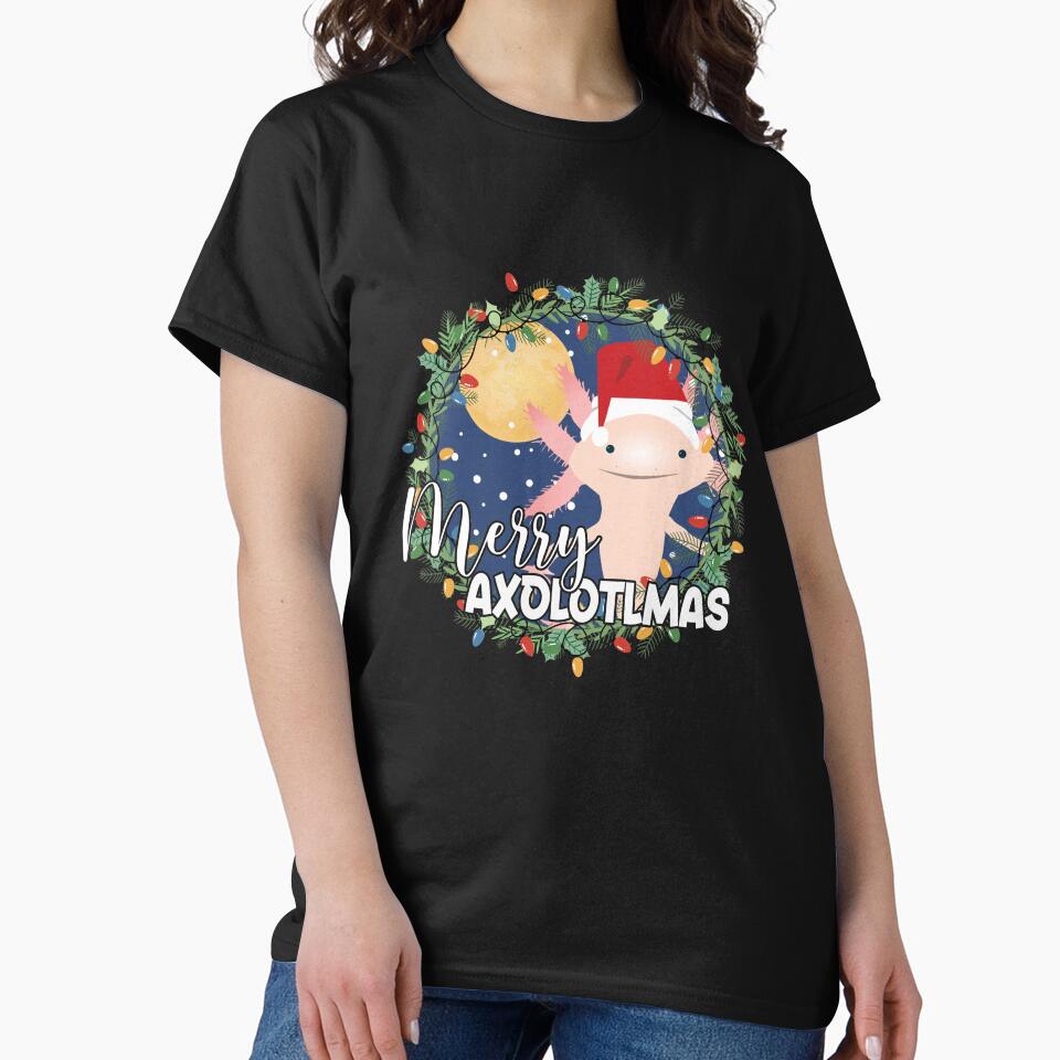 Merry Axolotlmas Axolotl Funny Ugly Christmas Reef by AmariahBlank