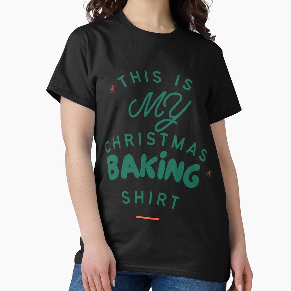 This Is My Christmas Baking Cookies Lover Xmas Gift by PrintistryArt