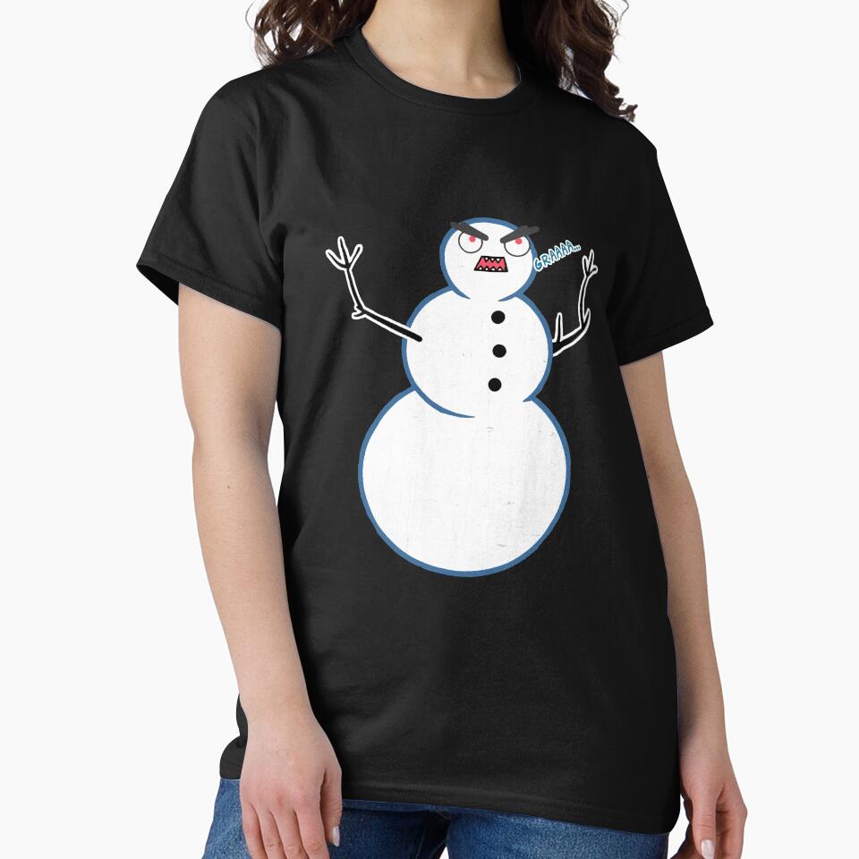 Angry Snowman by SoldMescaline