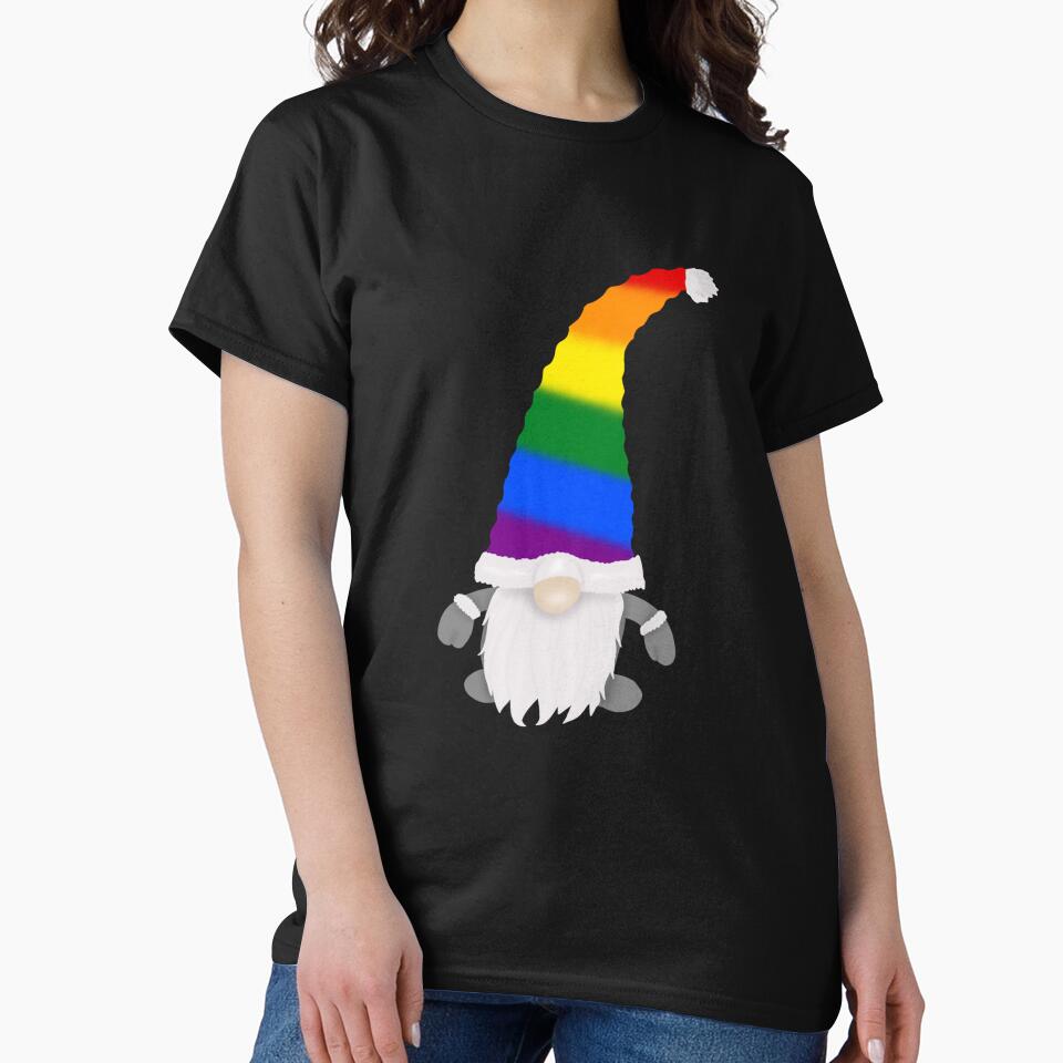 Rainbow pride gonk by Becky-Marie
