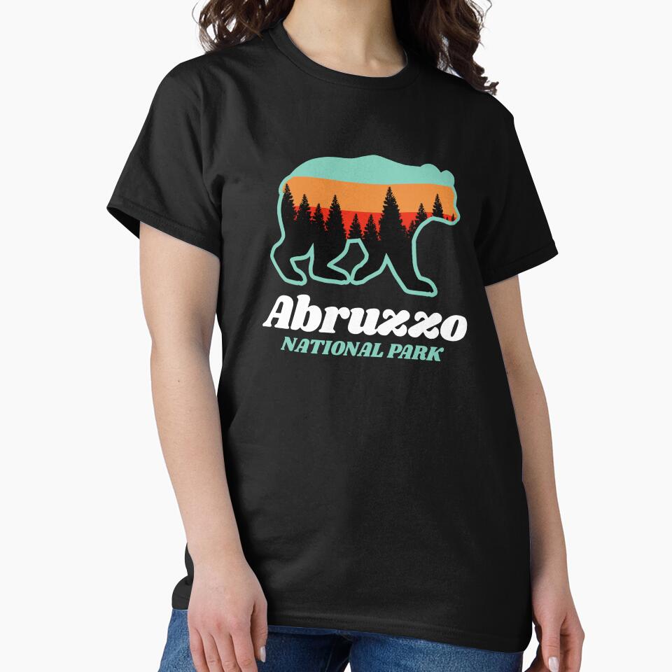 Abruzzo National Park Italy Bear Vacation Gift by Guarddogdrive