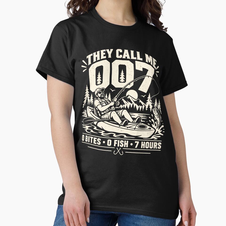 They Call Me 007 Funny Fishing by gordonbwyashop