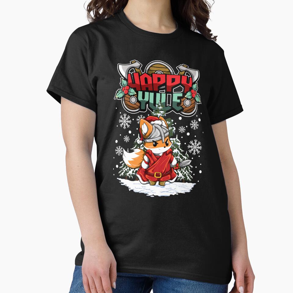 Happy Yule - Viking Christmas - Fox by anziehend