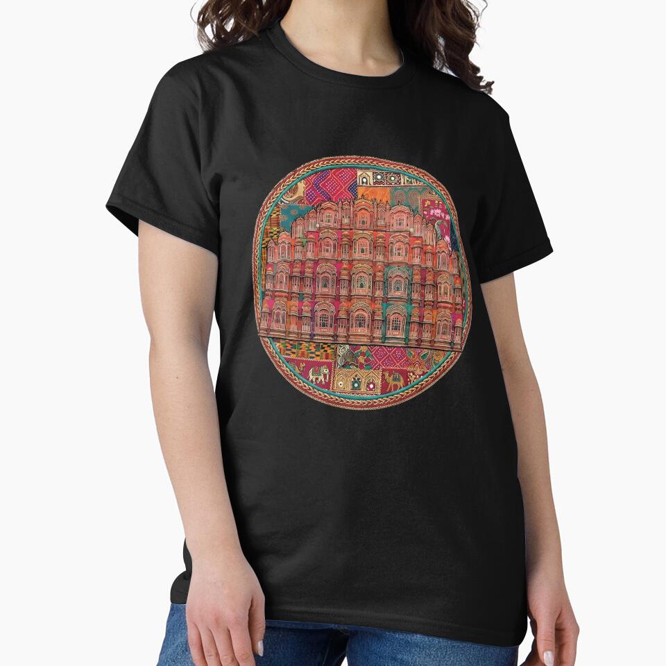 Hawa Mahal Rajput Embroidery Maximalist Patchwork by RajRang