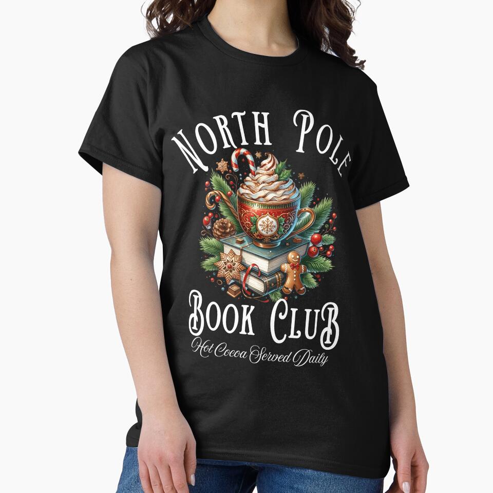 Funny North Pole Book Club by JamesDriggers