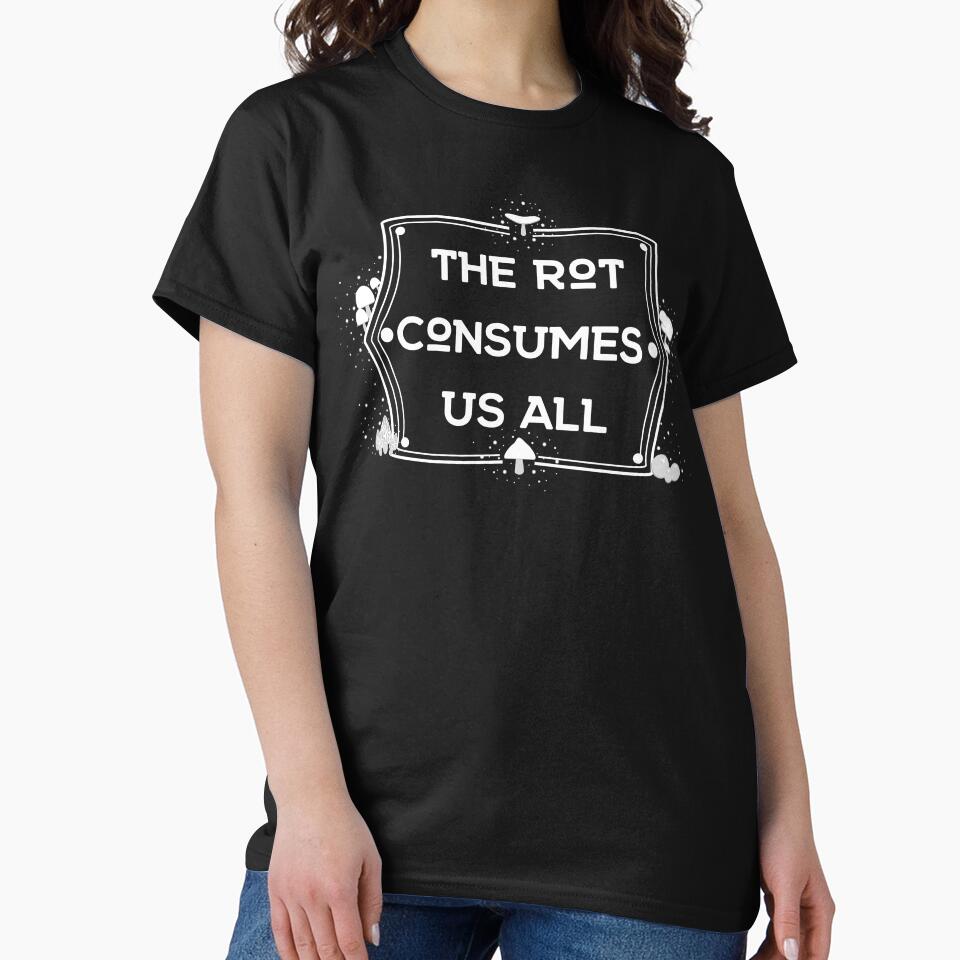 The Rot Consumes Us All In White by adhomnomnomnom