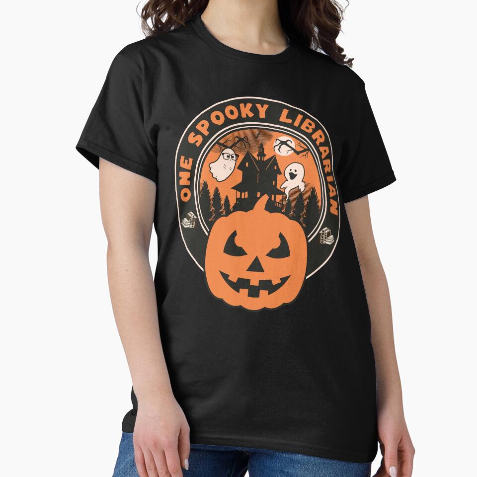 One Spooky Librarian - Halloween gift by Zandalus