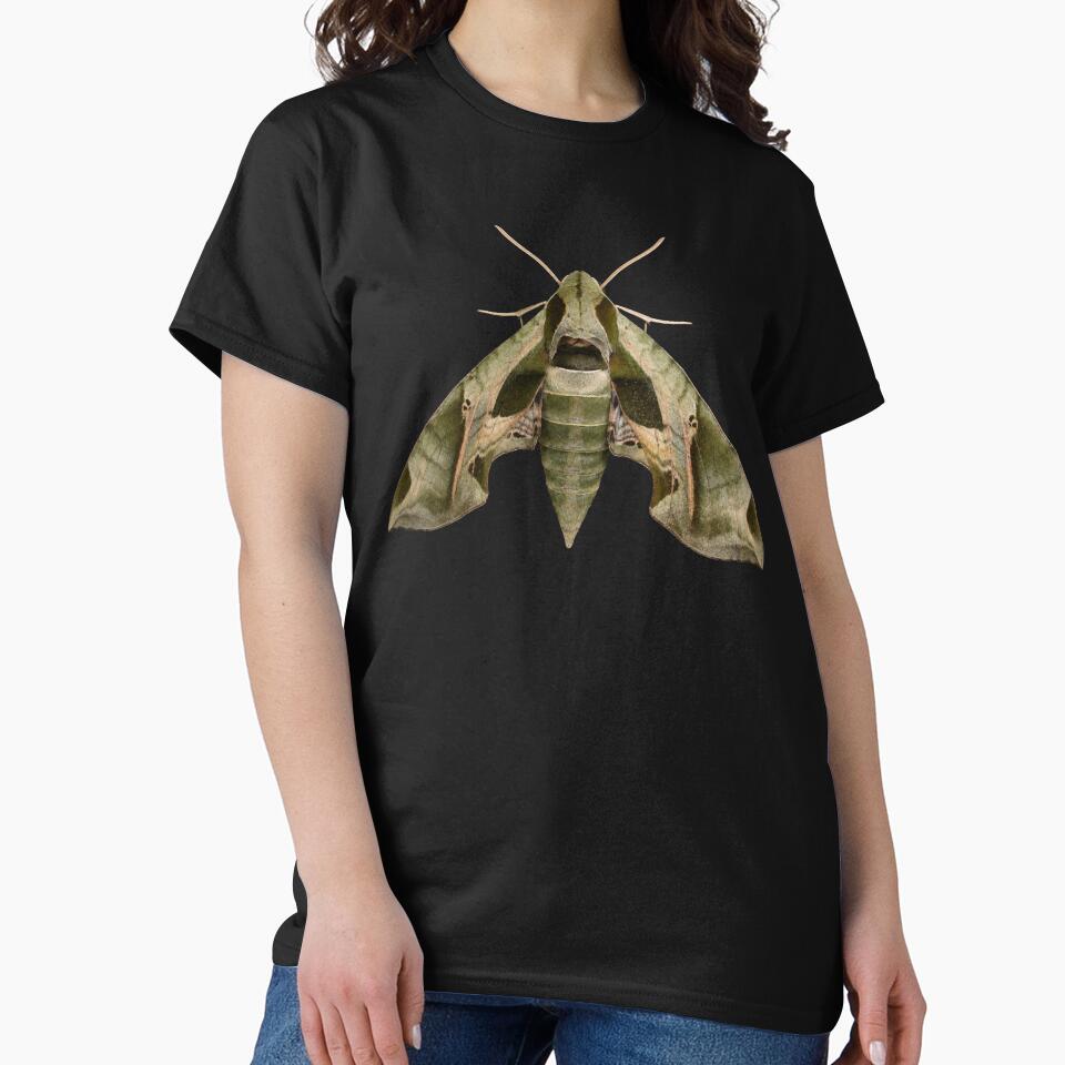 Pandora Sphinx Moth Eumorpha Pandorus Realistic Style by Harpagann