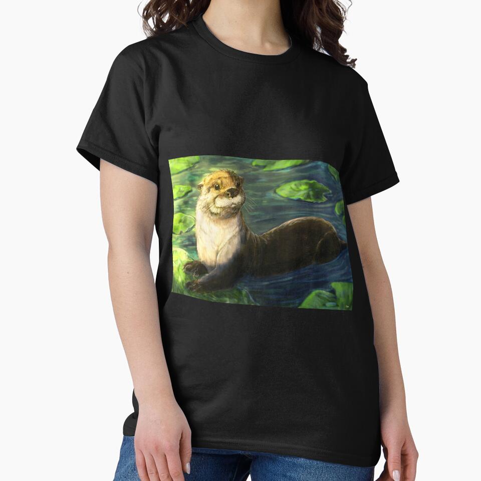 Daisy the River Otter by alandodrawing