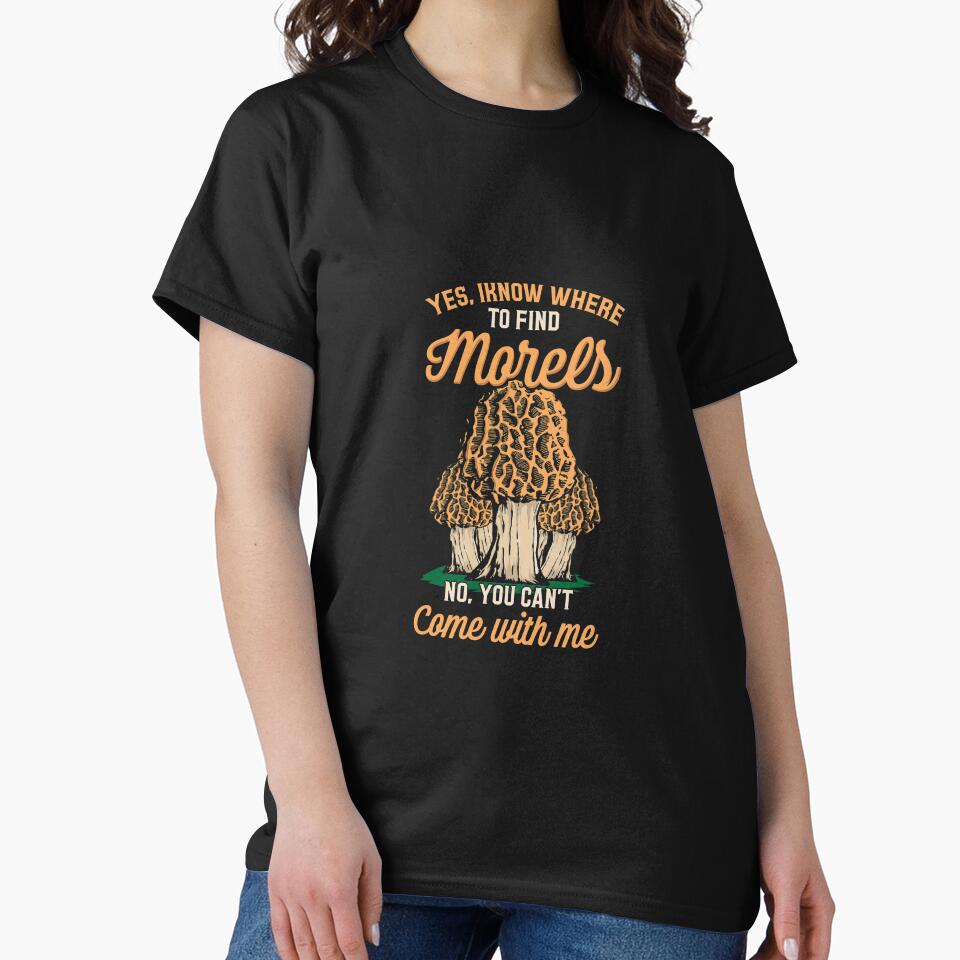 Mushroom Hunting design for a Morel Hunter by biNutz