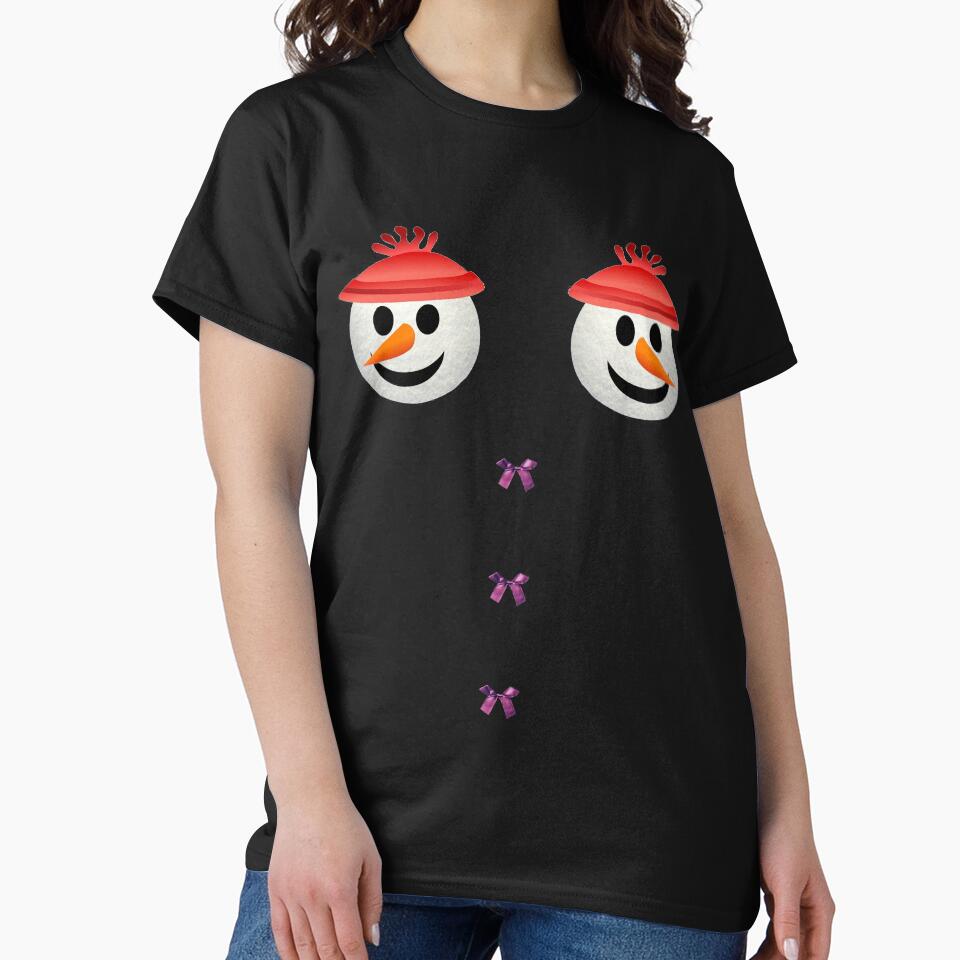 Mrs Snowman Shirt Snowman bra tshirt by pcreations