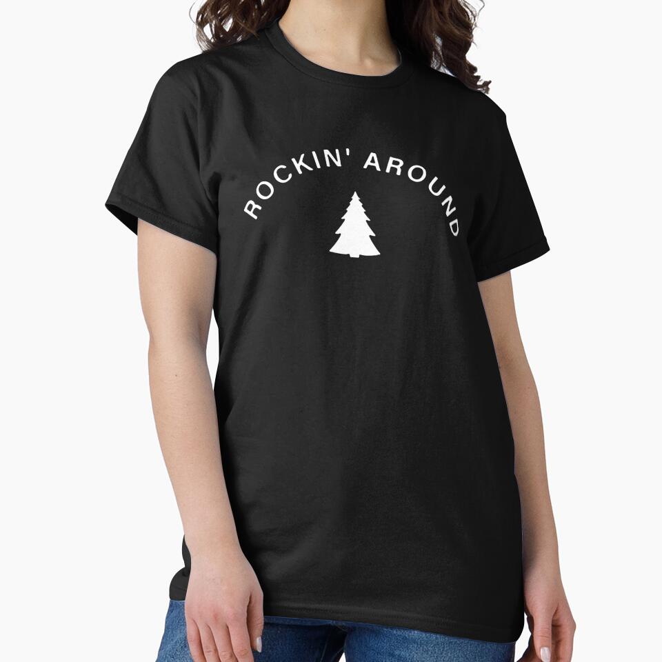 Copy of Copy of Copy of rockin' around the christmas tree, christmas sweater, christmas tree shirt, merry christmas, christmas gift by Sophistical