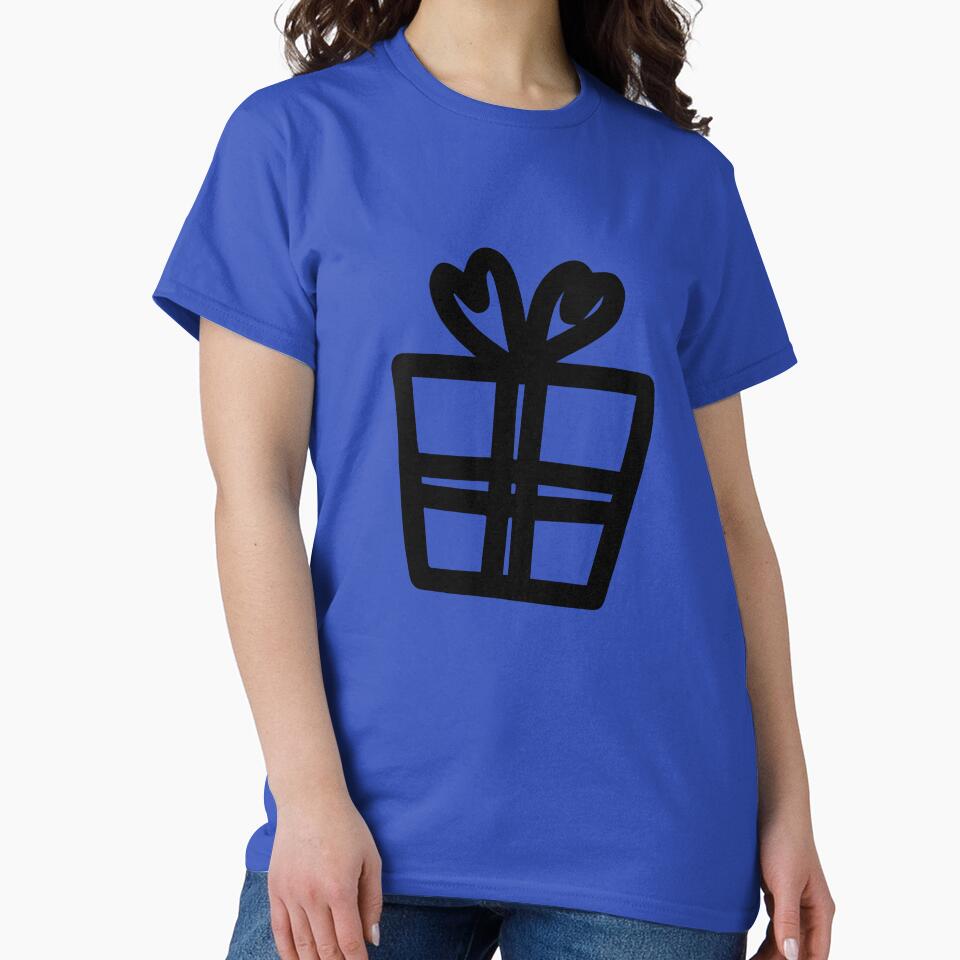 Present gift box icon. Concept of new year, Christmas, holidays, birthday. by olivepine69