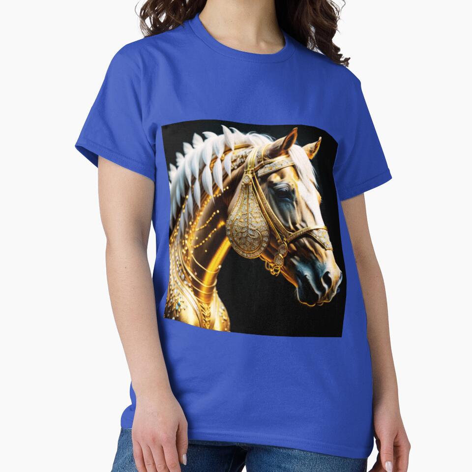 Horse Trueno dorado by Storevippink90