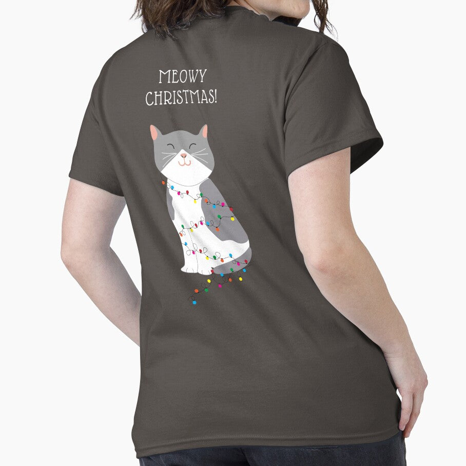 Christmas Cat by MollyJaneArt