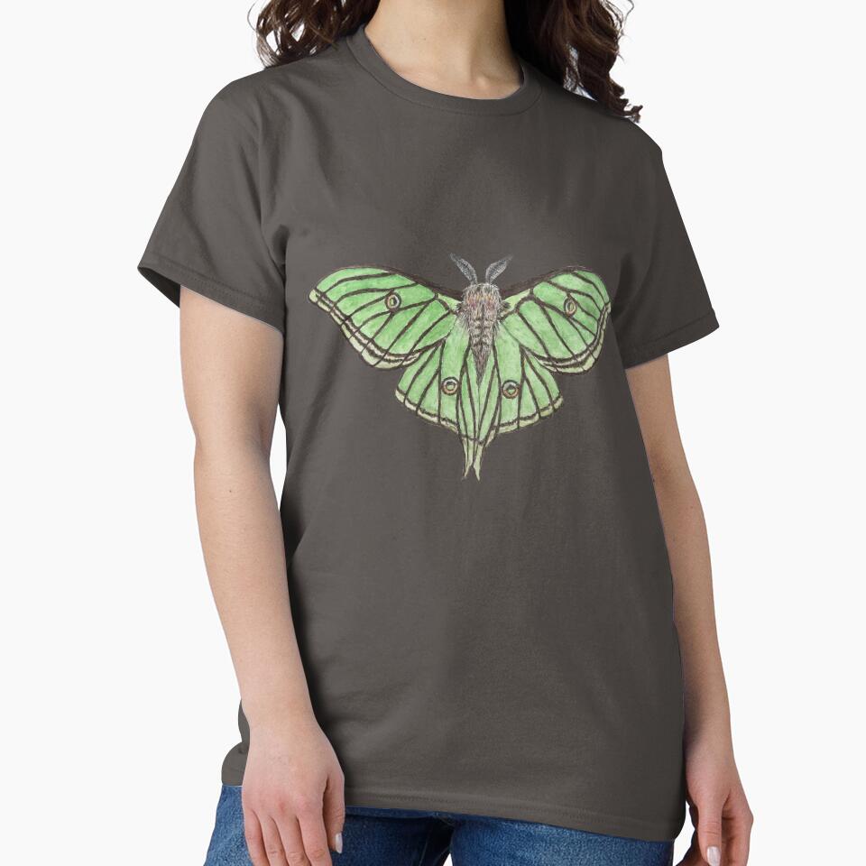The Spanish Moon Moth (Graellsia isabellae) by ClaraFied