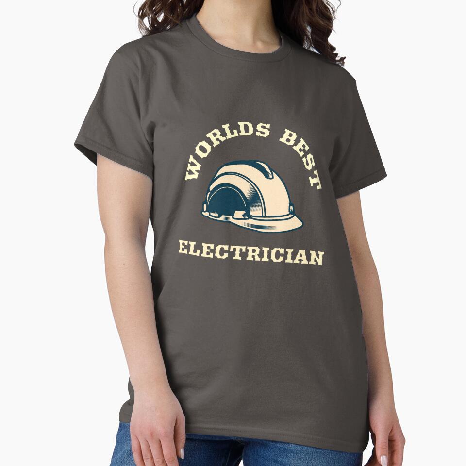 Worlds Best Electrician by HappyTees15