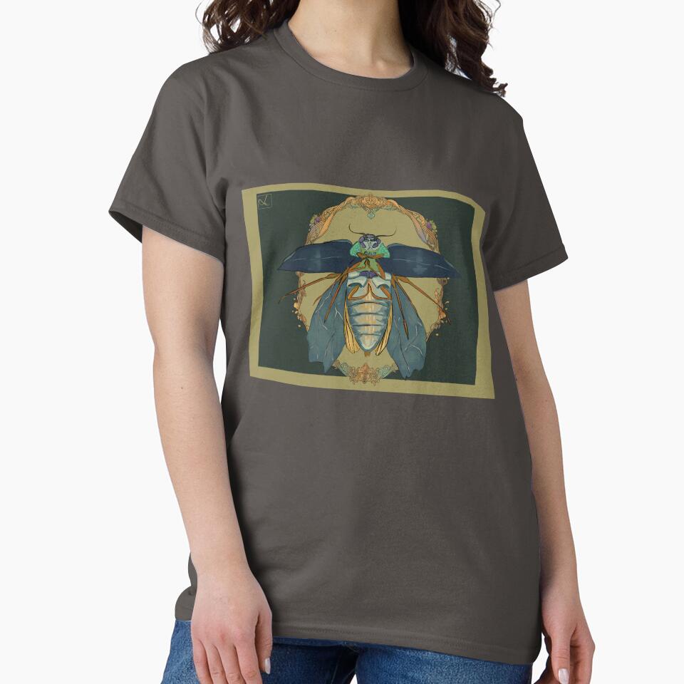 beetle green and gold by likier