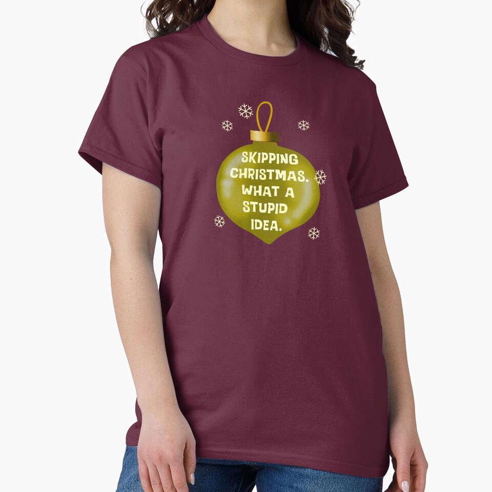 Skipping Christmas Ornament by Normbot2000