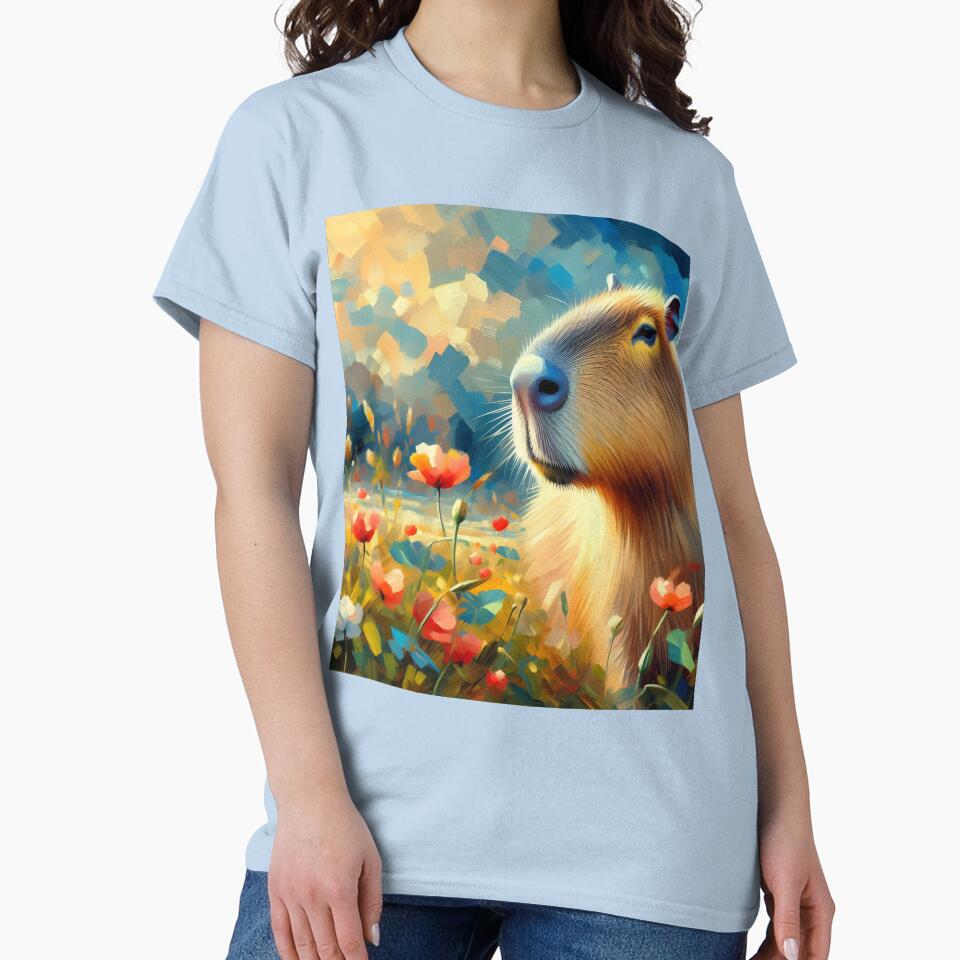 Capybara Art #31 | Capybara Lovers by ksgraphics222