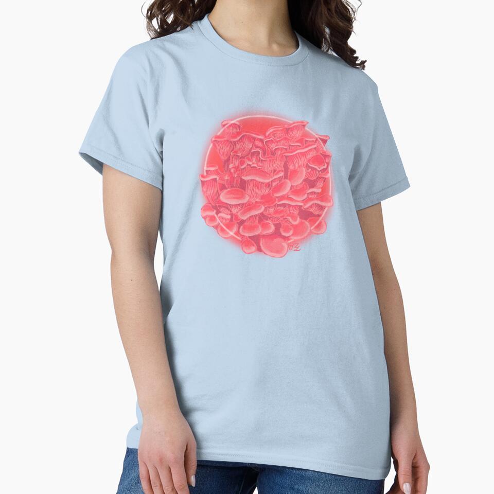 Pink Oyster “Flushed” Tee! by TaylorLovrien