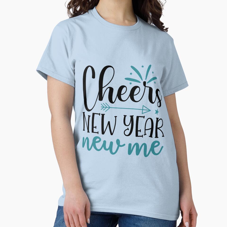 Design Cheers New Year New Me by P2Genies