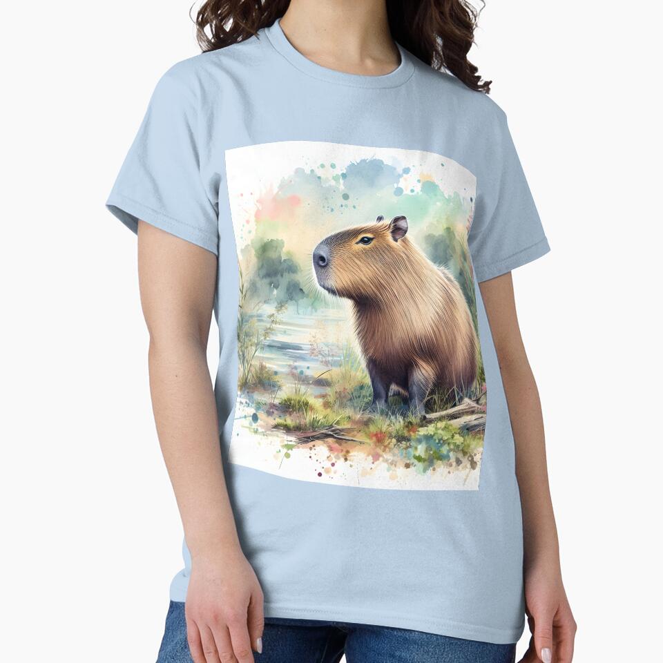 Capybara Art #30 | Capybara Lovers by ksgraphics222
