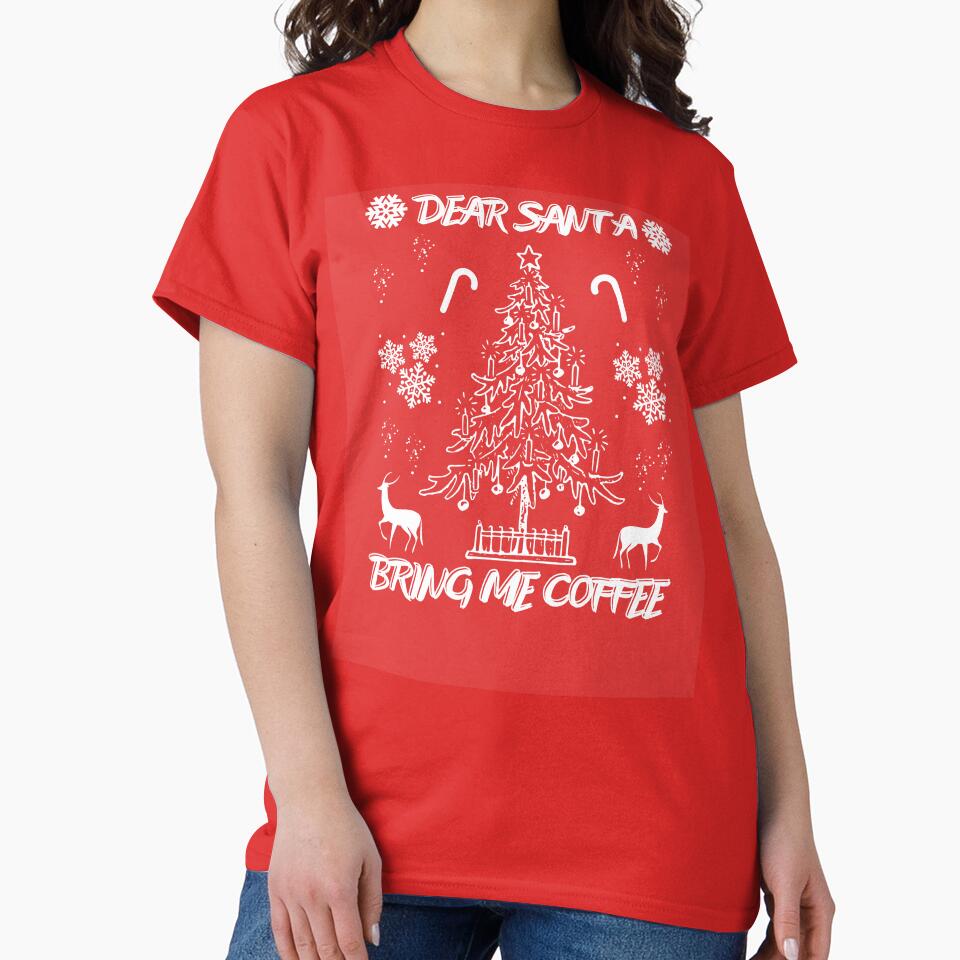 Dear Santa Bring Me Coffee by coloronym