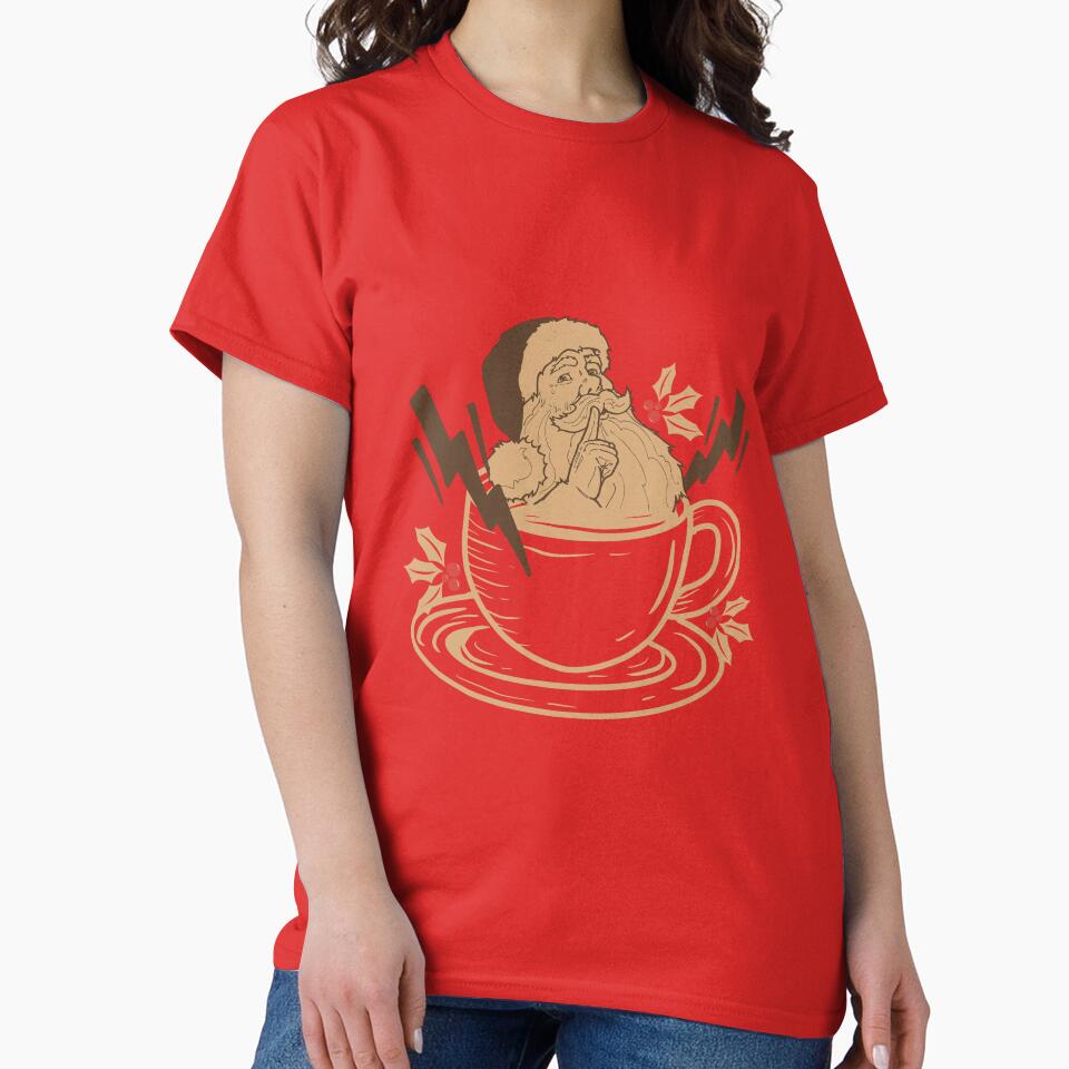 Santa Christmas routine. First I drink the coffee, then I do the things. by VieBelieve
